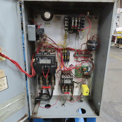 Quincy 490 100HP Rotary Screw Air Compressor 230/460V 3PH 125PSI 22.2K Hr Tested