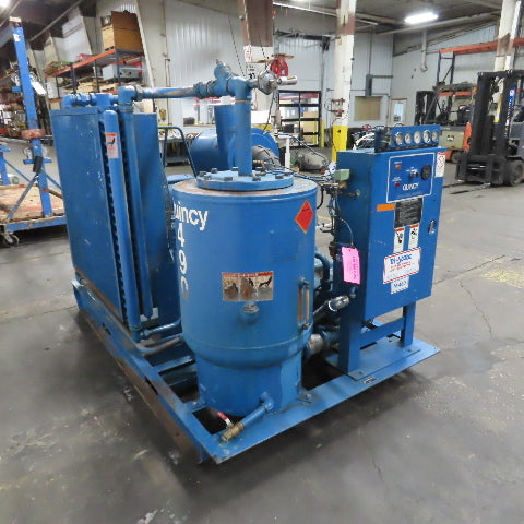 Quincy 490 100HP Rotary Screw Air Compressor 230/460V 3PH 125PSI 22.2K Hr Tested