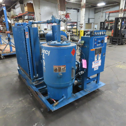 Quincy 490 100HP Rotary Screw Air Compressor 230/460V 3PH 125PSI 22.2K Hr Tested