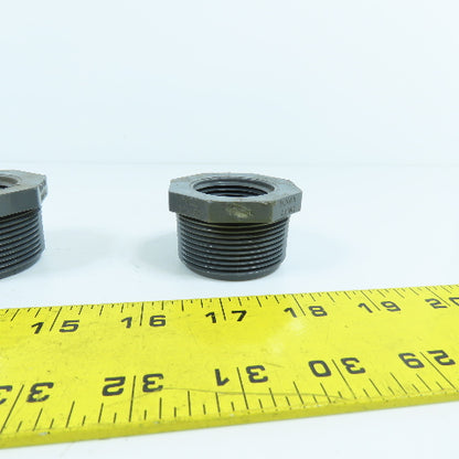 Spears 839-211 1-1/2" x 1" PVC Sch 80 Threaded Bushing Lot Of 3