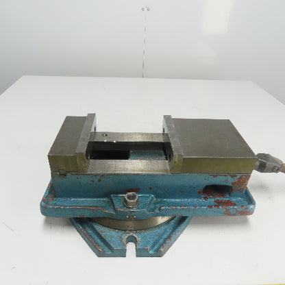 6" Precision Machine Milling Vise 6" Jaw Opening W/ Swivel Base