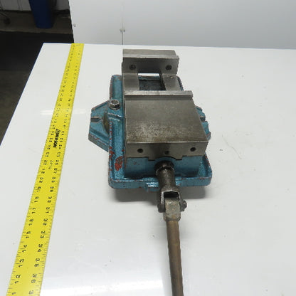 6" Precision Machine Milling Vise 6" Jaw Opening W/ Swivel Base