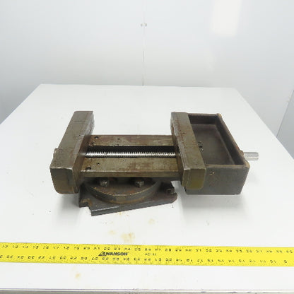 12" Precision Machine Milling Vise 12" Jaw Opening W/ Swivel Base