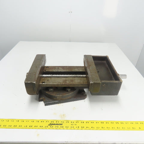 12" Precision Machine Milling Vise 12" Jaw Opening W/ Swivel Base