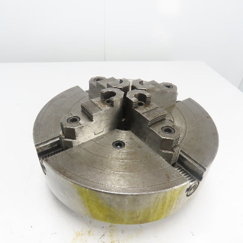 The Skinner Chuck Co. 1915-47 15" 4-Jaw Power Lathe Chuck Open Center 3-1/2"Hole