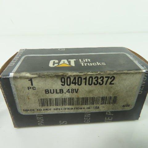 Cat Caterpillar 9040103372 48V Bulb Lot Of 3