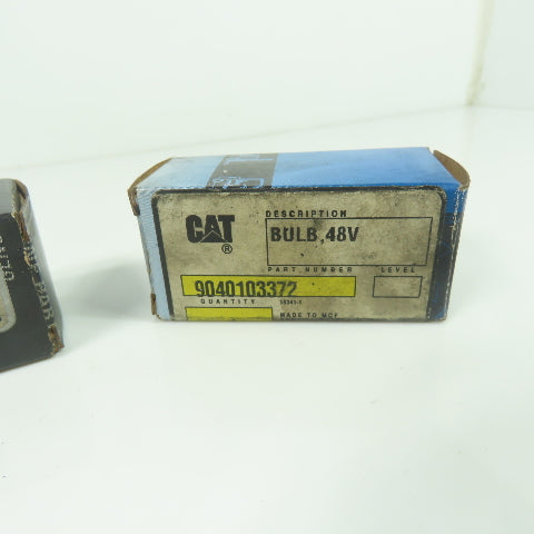 Cat Caterpillar 9040103372 48V Bulb Lot Of 3