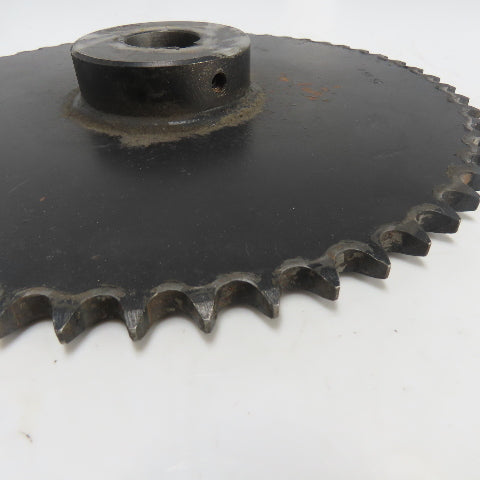 8 50 57 11-11/16" OD Roller Chain Sprocket 57-Tooth 1-3/8" Bore