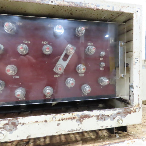 60kVA 3PH Machine Transformer Pri 380/415/220/240/44/460V Sec 200/220V Tested