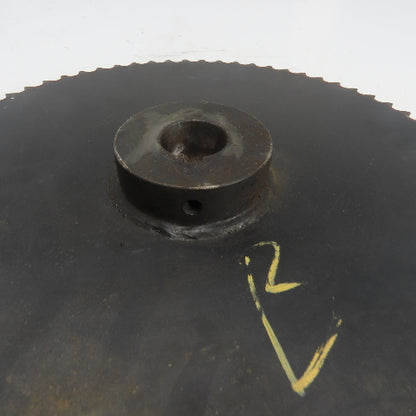 8 50 70 14-1/4" OD Roller Chain Sprocket 70-Tooth 1-3/8" Bore