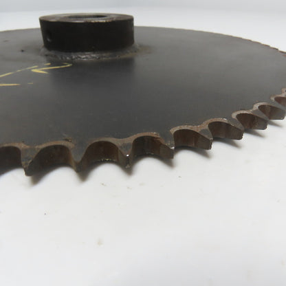 8 50 70 14-1/4" OD Roller Chain Sprocket 70-Tooth 1-3/8" Bore