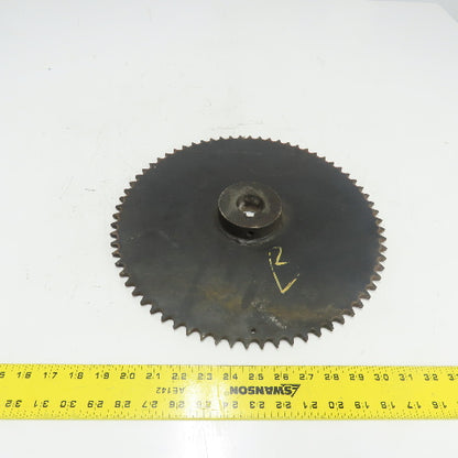 8 50 70 14-1/4" OD Roller Chain Sprocket 70-Tooth 1-3/8" Bore