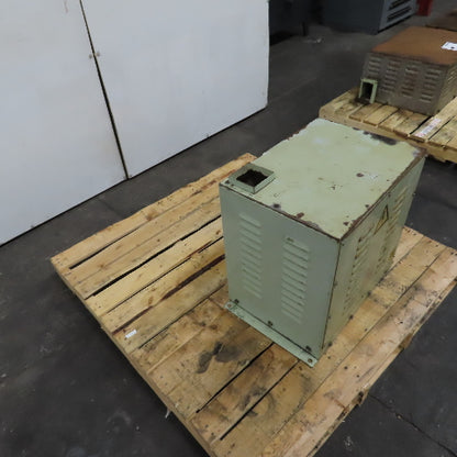 Gomi E2564-254 30kV 3PH Machine Transformer Pri 220-480 Sec 200/220V 50/60HZ
