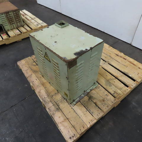 Gomi E2564-254 30kV 3PH Machine Transformer Pri 220-480 Sec 200/220V 50/60HZ