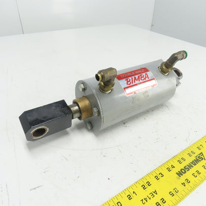 Bimba Double Wall/Acting Pneumatic Cylinder 2-3/4" Stroke 3-1/2" Bore
