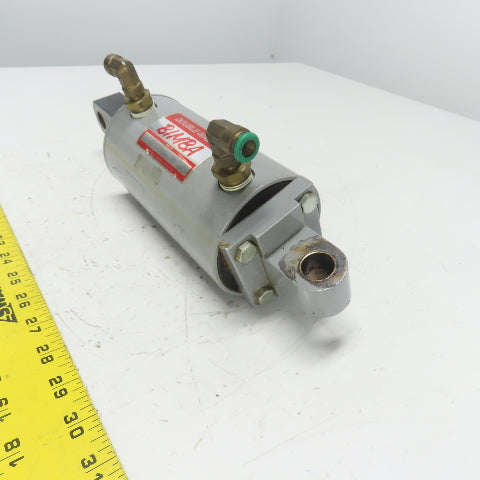 Bimba Double Wall/Acting Pneumatic Cylinder 2-3/4" Stroke 3-1/2" Bore