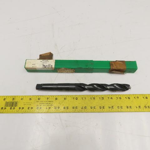 PTD 020060 15/16" HSS 2-Spiral Flute 118° Drill Bit 3MT Taper Shank NEW
