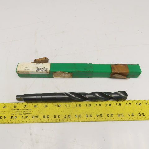 PTD 020060 15/16" HSS 2-Spiral Flute 118° Drill Bit 3MT Taper Shank NEW