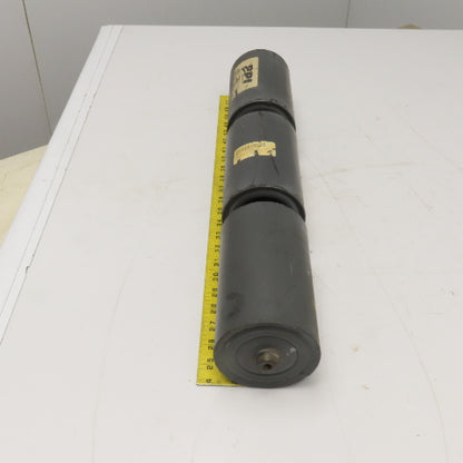 PPI 50-74-0009 23" Wide Triple Roller Conveyor Idler 4" OD ID Mount