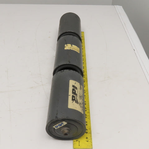 PPI 50-74-0009 23" Wide Triple Roller Conveyor Idler 4" OD ID Mount