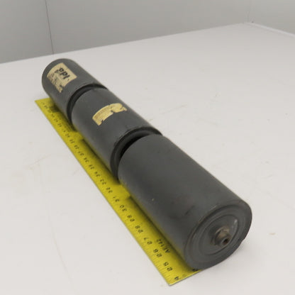PPI 50-74-0009 23" Wide Triple Roller Conveyor Idler 4" OD ID Mount