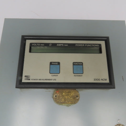 Power Measurement 3300 ACM Digital Power Meter Unit W/ Display & Type Enclosure