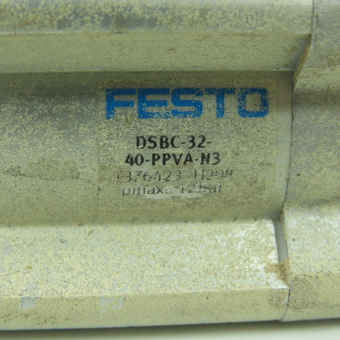 Festo DSBC-32-40-PPVA-N3 Double Acting Pneumatic Cylinder 32mm Bore 40mm Stroke