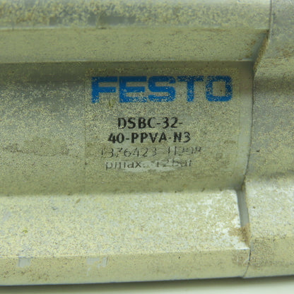Festo DSBC-32-40-PPVA-N3 Double Acting Pneumatic Cylinder 32mm Bore 40mm Stroke