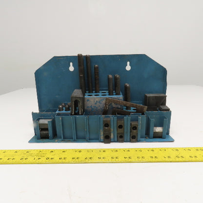 Teco Tooling Misc. Lot Of Serrated Step Blocks, Studs, T-Slot Inserts