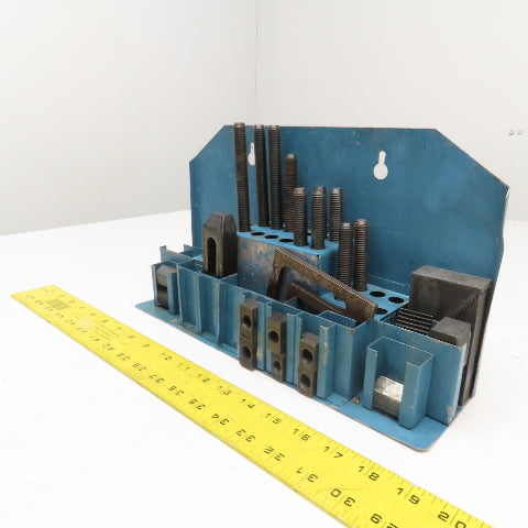 Teco Tooling Misc. Lot Of Serrated Step Blocks, Studs, T-Slot Inserts