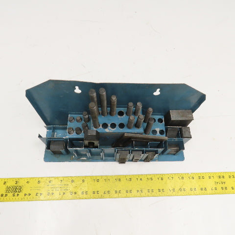 Teco Tooling Misc. Lot Of Serrated Step Blocks, Studs, T-Slot Inserts