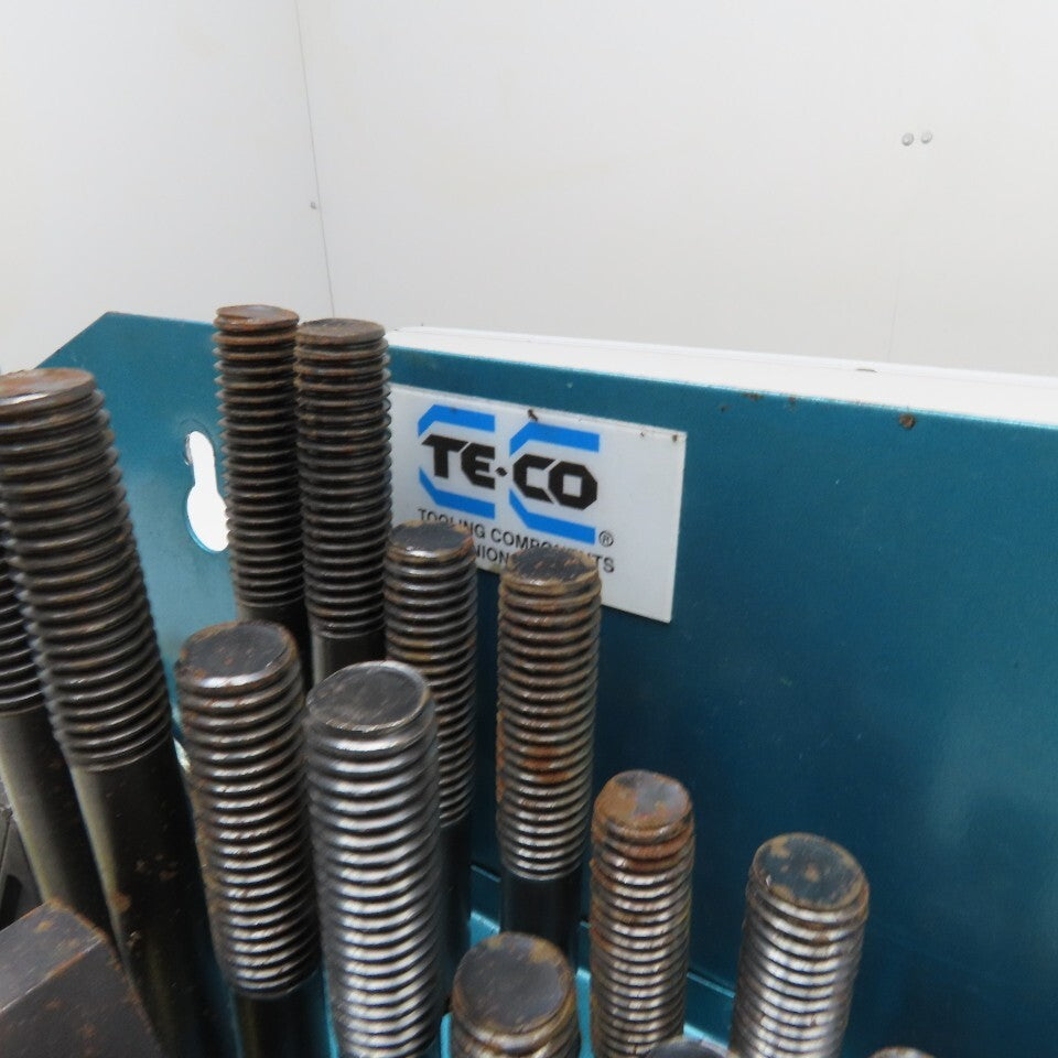 Teco Tooling Misc. Lot Of Serrated Step Blocks, Studs, T-Slot Inserts