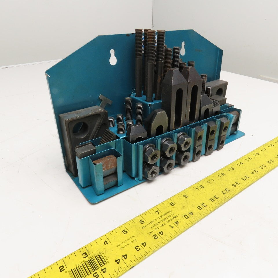 Teco Tooling Misc. Lot Of Serrated Step Blocks, Studs, T-Slot Inserts