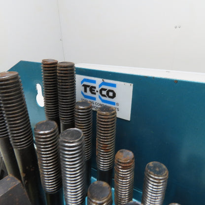 Teco Tooling Misc. Lot Of Serrated Step Blocks, Studs, T-Slot Inserts