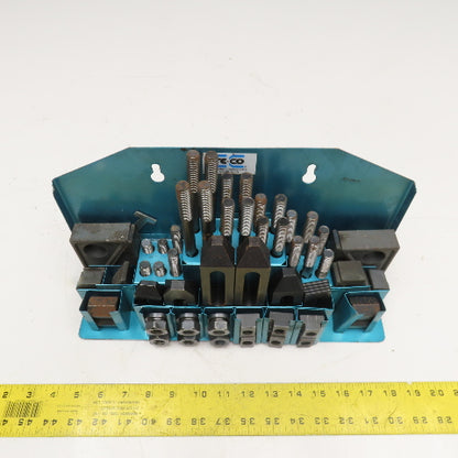 Teco Tooling Misc. Lot Of Serrated Step Blocks, Studs, T-Slot Inserts