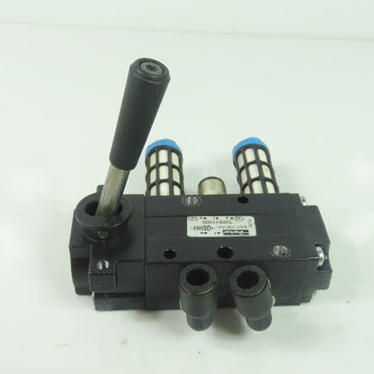 Parker 520811000 Manual Air Control Valve 4-Way 2-Position 1/4" 150PSI