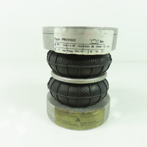 Norgren PM/31022 Single Acting Air Bellow 45mm Stroke 8Bar Max 1/4" G Port