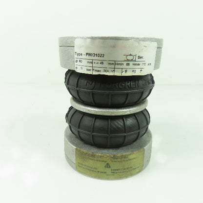 Norgren PM/31022 Single Acting Air Bellow 45mm Stroke 8Bar Max 1/4" G Port