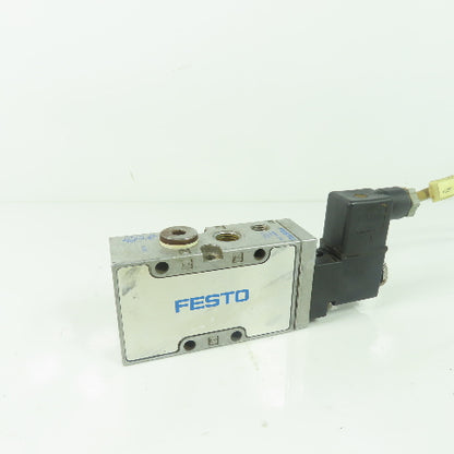 Festo MFH-5-1/4-B Pneumatic Solenoid Valve 2-10Bar 28-145PSI 24VDC Coil