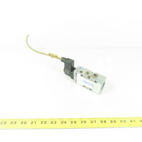 Festo MFH-5-1/4-B Pneumatic Solenoid Valve 2-10Bar 28-145PSI 24VDC Coil