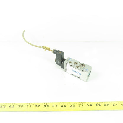 Festo MFH-5-1/4-B Pneumatic Solenoid Valve 2-10Bar 28-145PSI 24VDC Coil