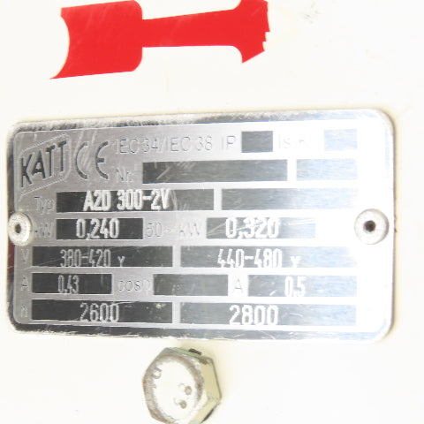 Katt FN 160L/F-4/2 15/19.6kW AC Electric Motor 1760/3540RPM 440-480V 3PH 160L Fr