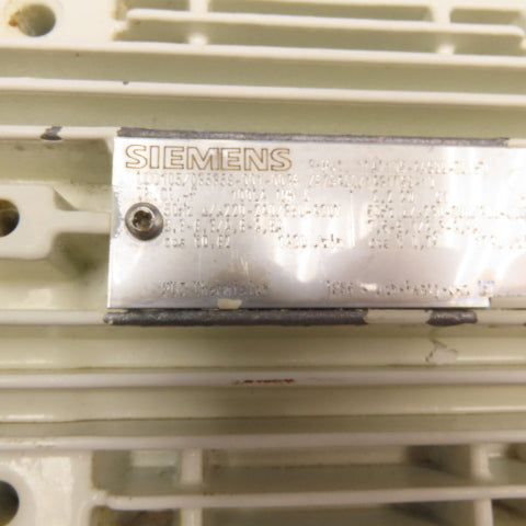 Siemens 1LA7106-4AS99ZS FU 2.2kW AC Electric Motor 3PH W/ 6SE621-1DD10ZC01 Drive