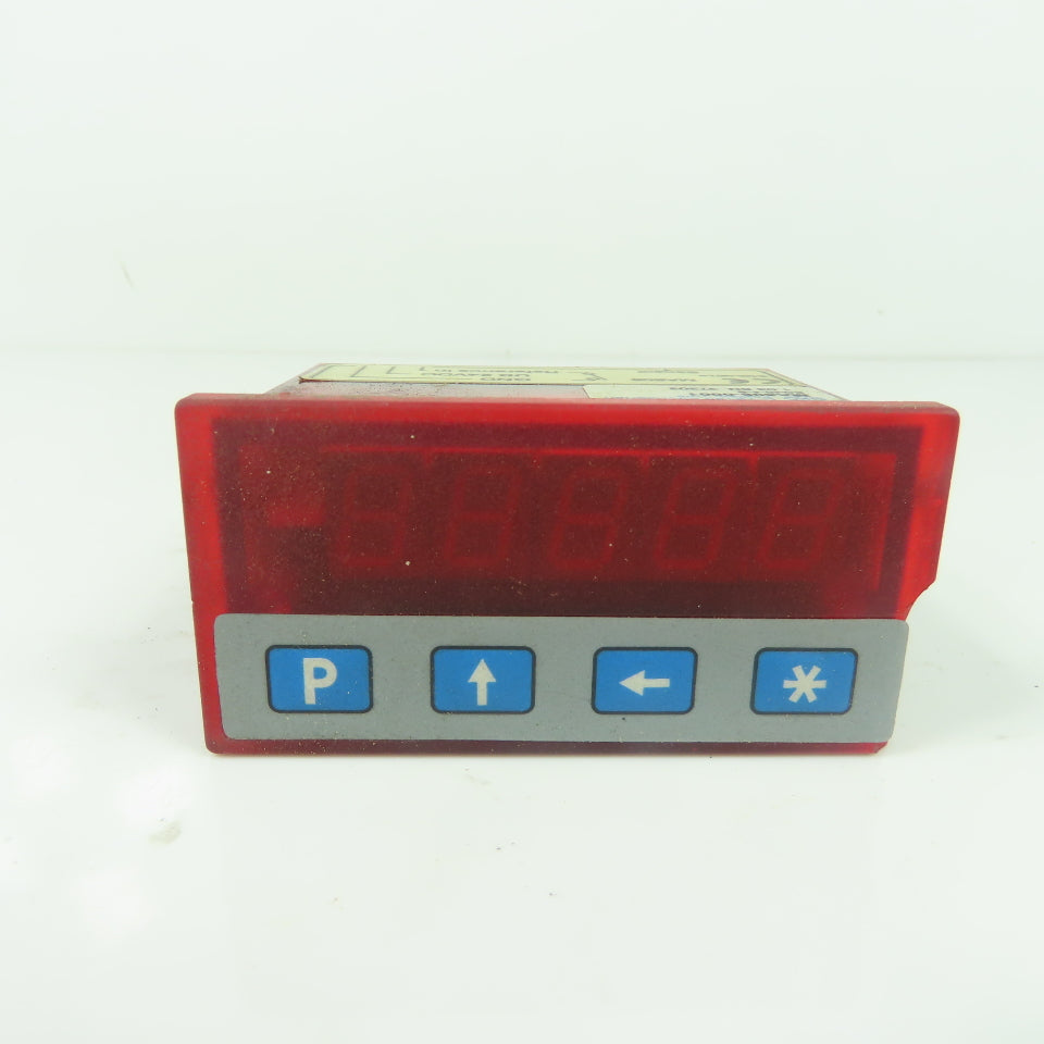 Siko MA506-0001 LED 5-Digit Panel Meter Incremental Control Unit 24VDC