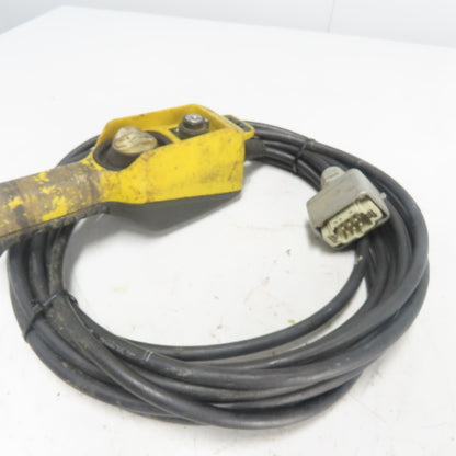 Telemecanique Control Station Pendant W/ Corset Cable 6-Pin Male Harting Plug