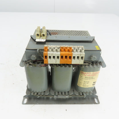 Trafo Jordi DNG-24/16B CH-4950 Huttwil 3x460/480/500V Pri 24VDC Sec 16A 50/60Hz