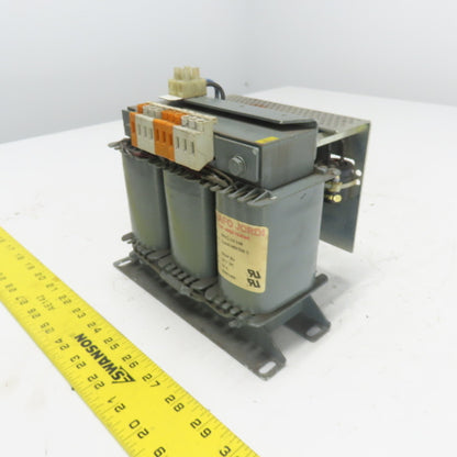 Trafo Jordi DNG-24/16B CH-4950 Huttwil 3x460/480/500V Pri 24VDC Sec 16A 50/60Hz