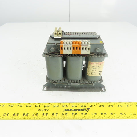 Trafo Jordi DNG-24/16B CH-4950 Huttwil 3x460/480/500V Pri 24VDC Sec 16A 50/60Hz