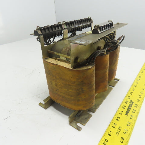 Fanuc A80L-0001-0272-03 Type 07217 2.5KVA 1Ph Transformer 200/220VPri 18/185VSec