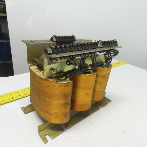 Fanuc A80L-0001-0272-03 Type 07217 2.5KVA 1Ph Transformer 200/220VPri 18/185VSec
